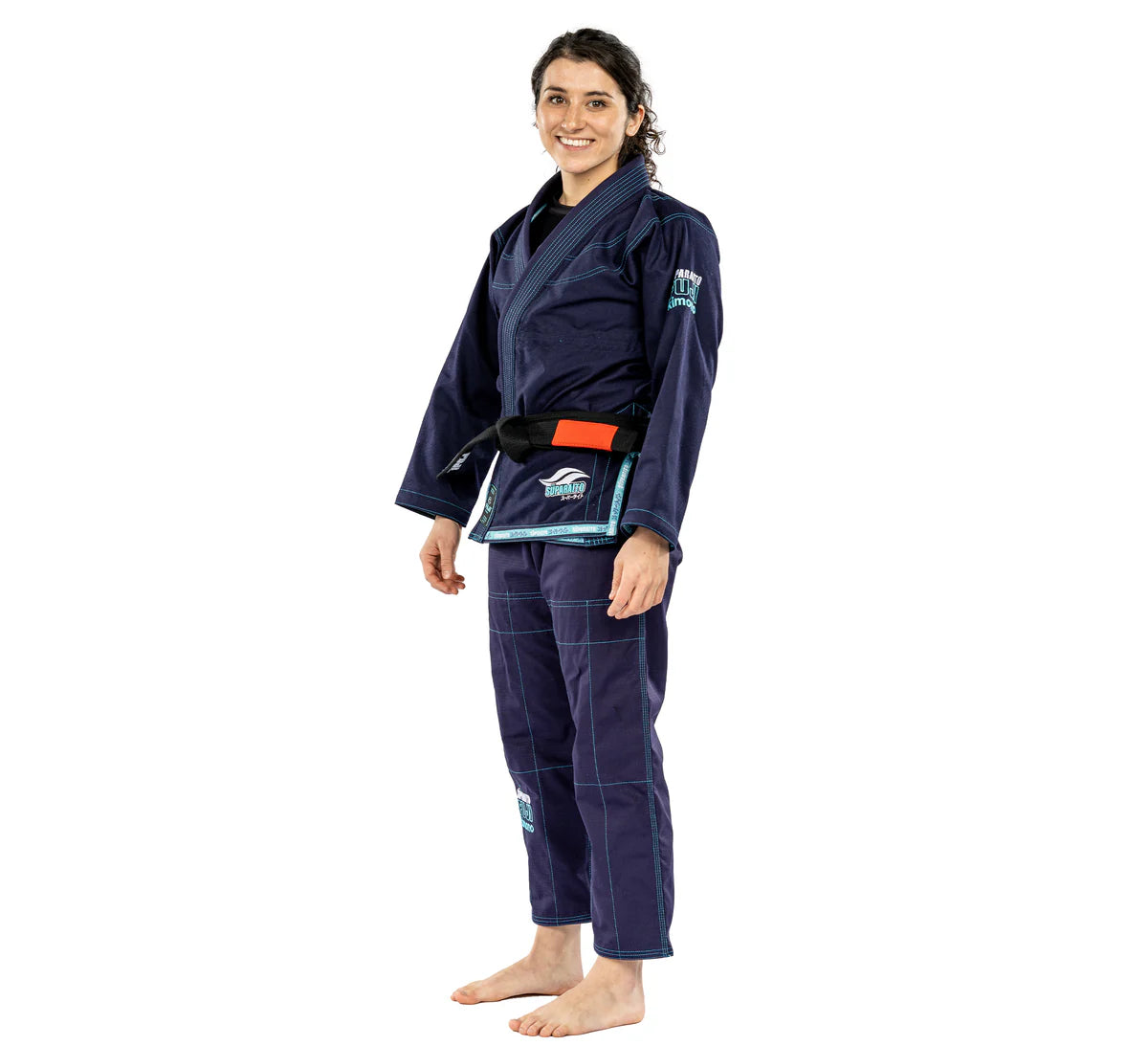 Suparaito Women's BJJ Gi Navy by Fuji