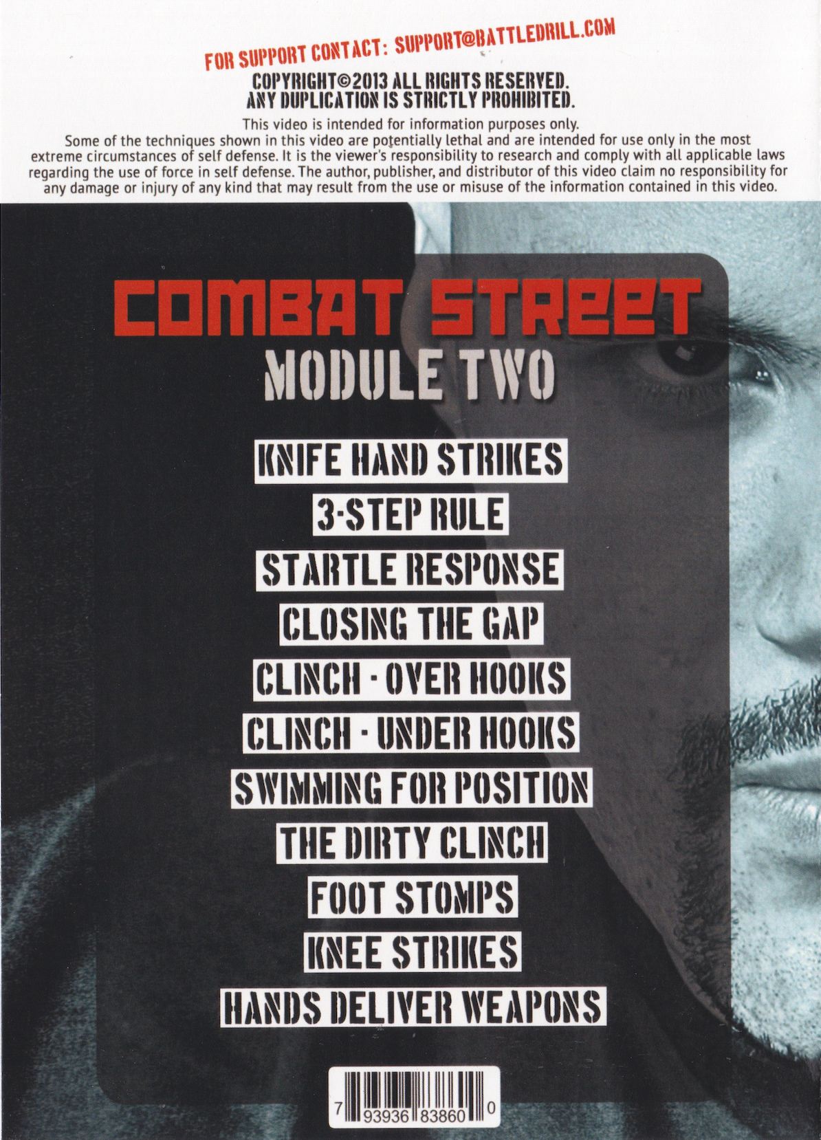 Battle Drill Combat Street 2 DVD Set by Mtano Loewi (Preowned)
