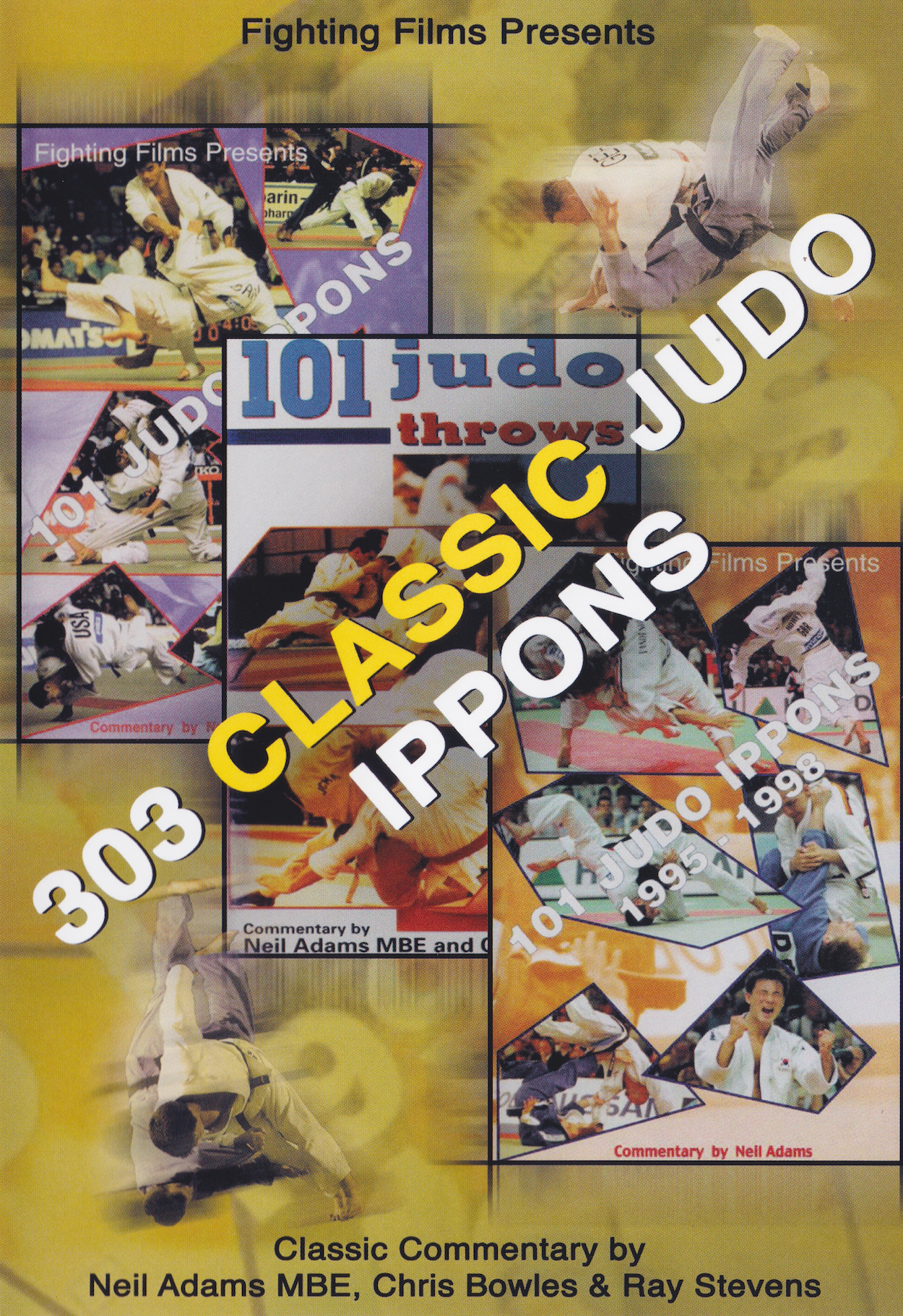 303 Classic Judo Ippons 3 DVD Set (PAL Format)