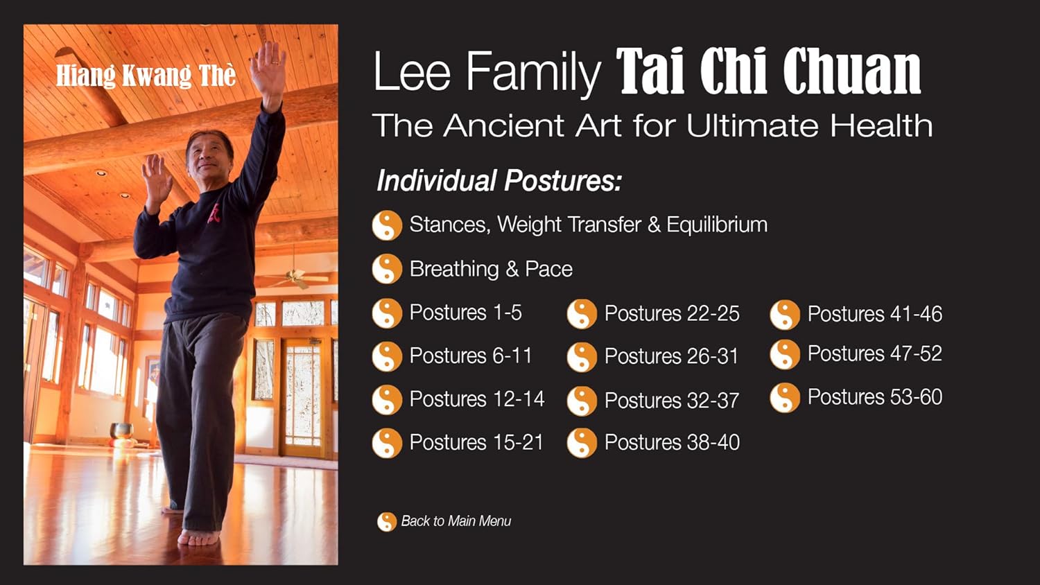 Lee Family Tai Chi: The Ancient Art for Ultimate Health Book & DVD by Hiang Kwang The