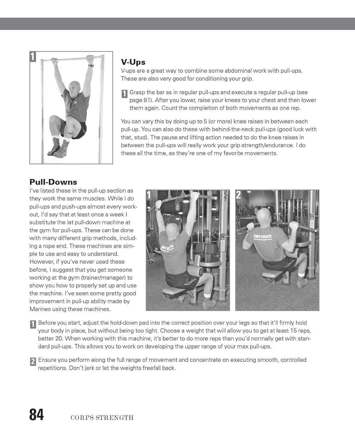 Corps Strength: A Marine Master Gunnery Sergeant's Program for Elite Fitness Book by Paul Roarke Jr (Preowned)