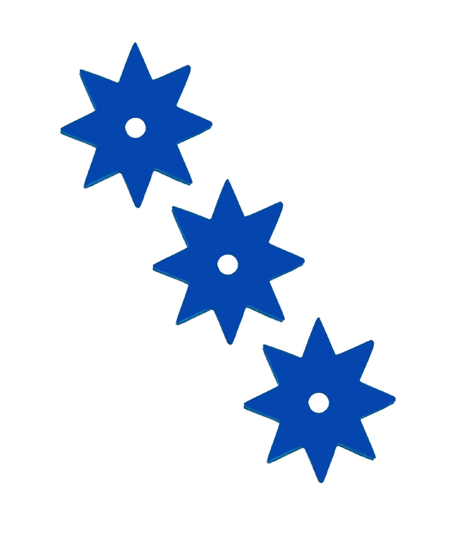 Ninja 8 point  Rubber Training Shuriken