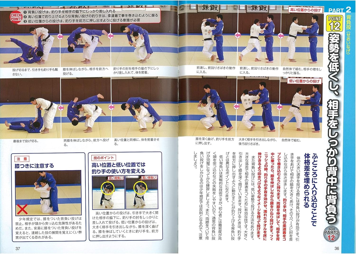 The 50 Best Tips for Winning Judo Book & DVD by Jun Konno (Preowned)