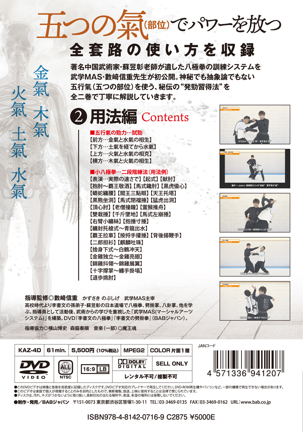 How to Exert Internal Power in Bajiquan DVD 2 by Nobushige Kazusaki
