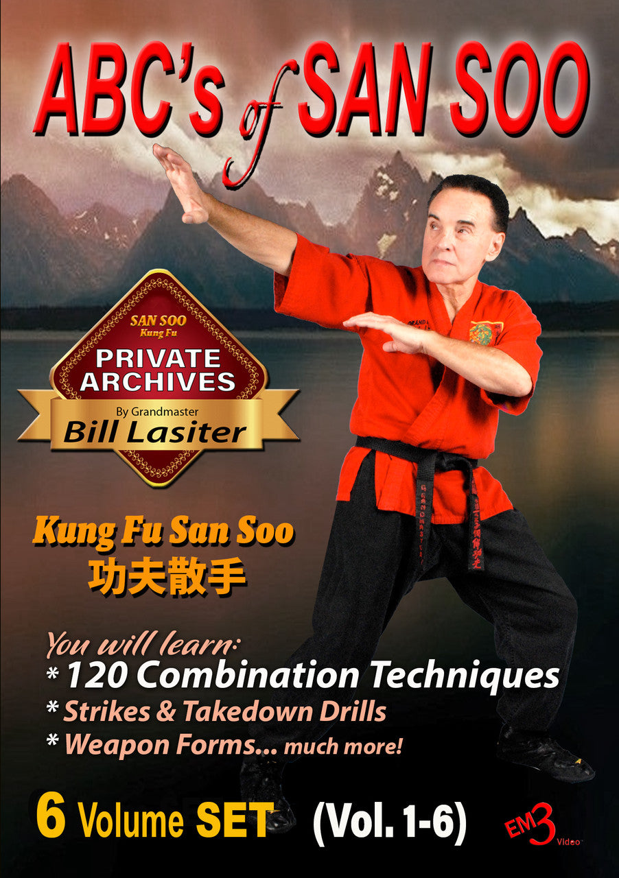 ABC's of Kung Fu San Soo 6 DVD Set by Bill Lasiter