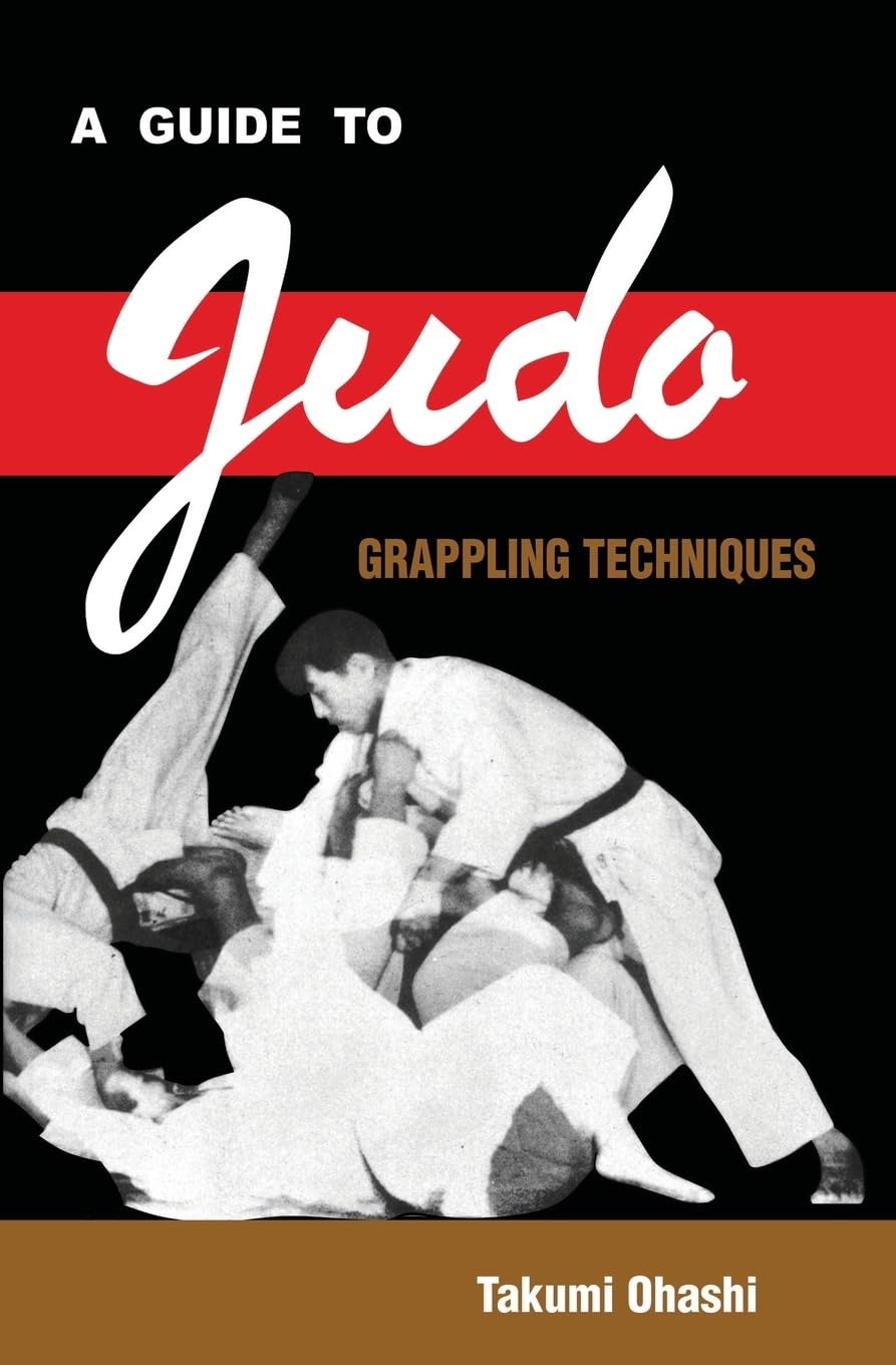 Libro Una guía de técnicas de lucha de judo de Takumi Okashi (tapa dura) (usado)