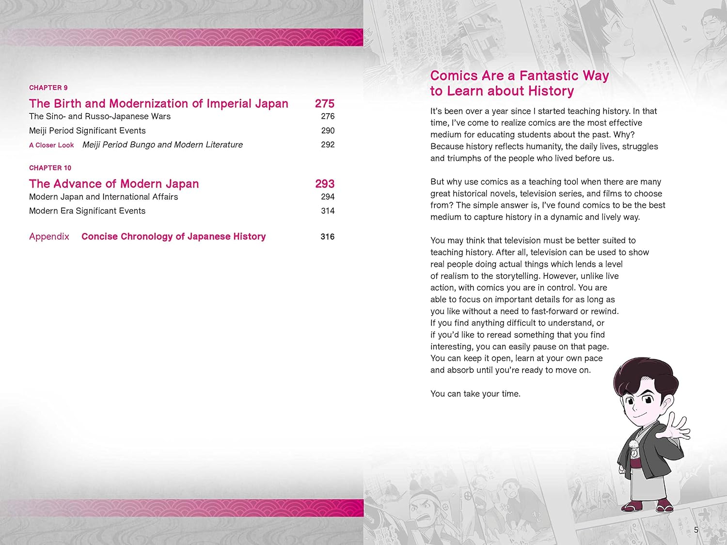 A History of Japan in Manga: Samurai, Shoguns and World War II by Kanaya Shunichiro