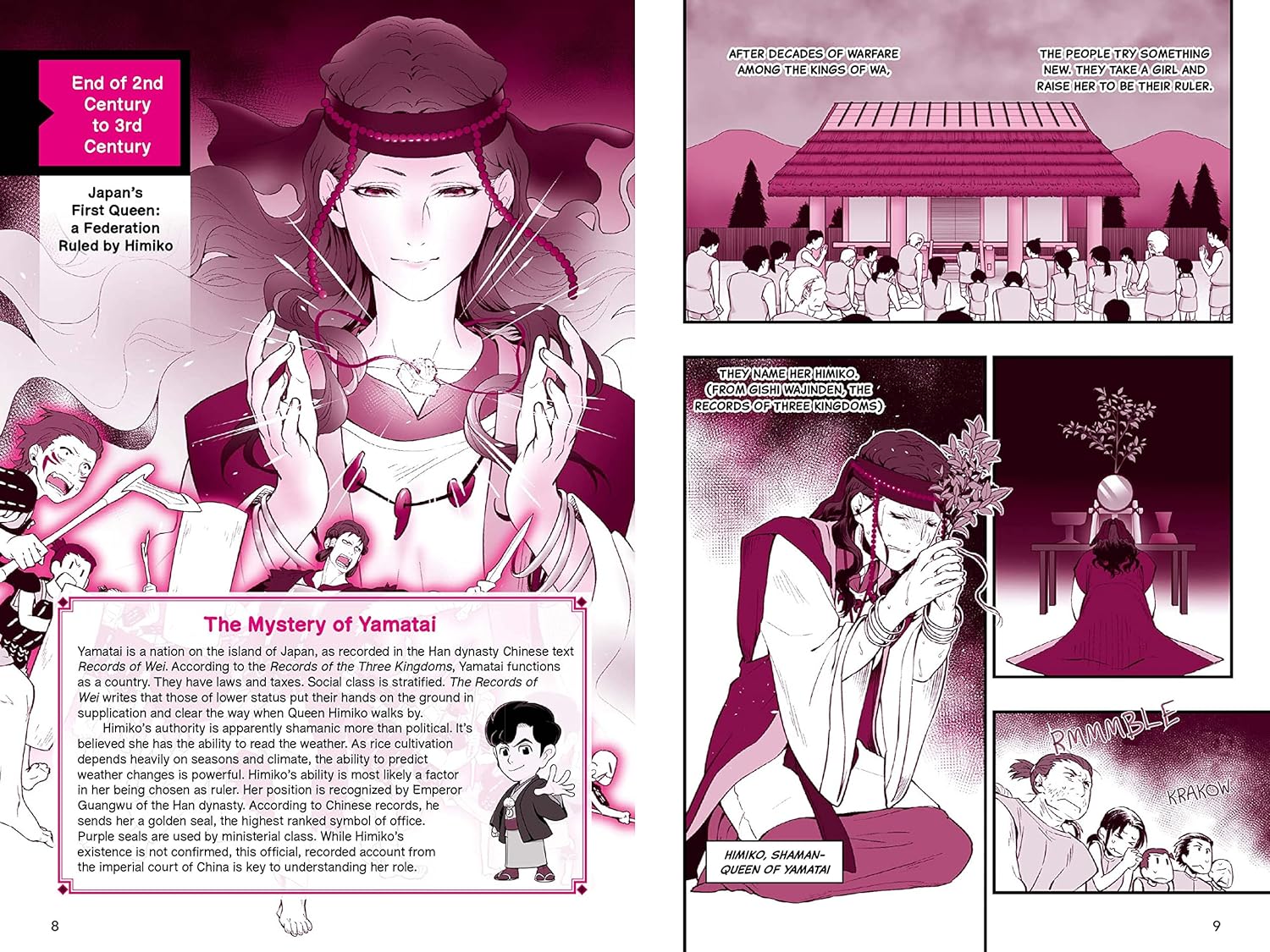 A History of Japan in Manga: Samurai, Shoguns and World War II by Kanaya Shunichiro