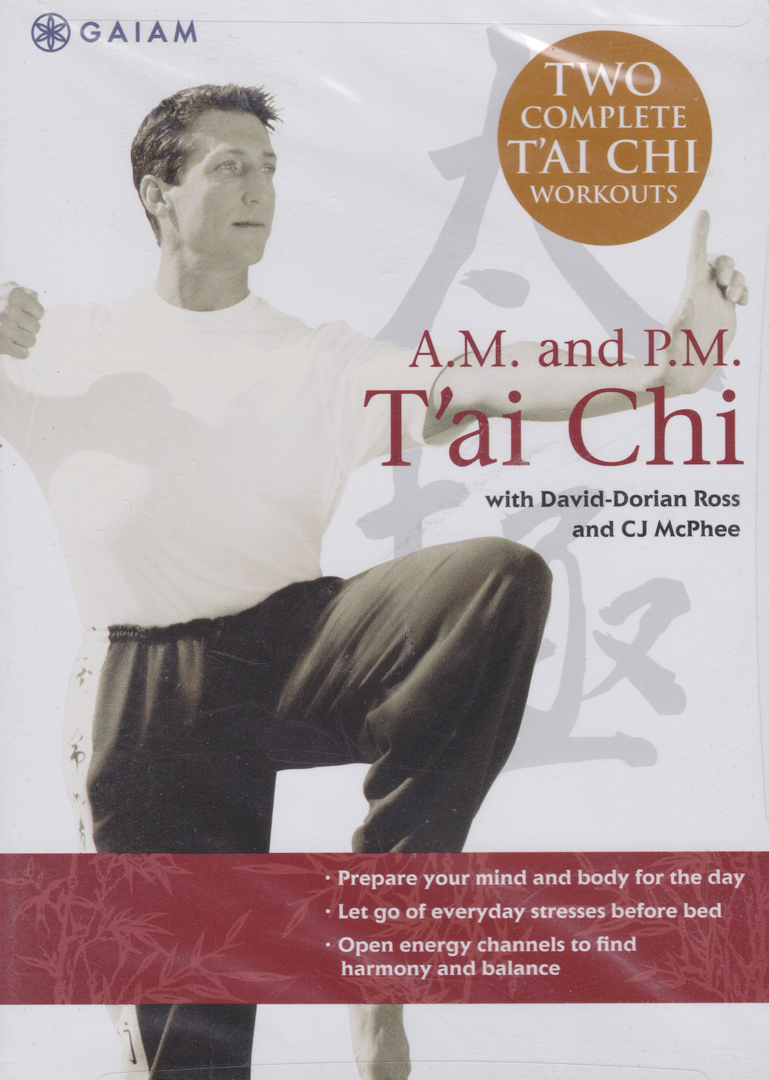 DVD de Tai Chi AM y PM de David Dorian Ross