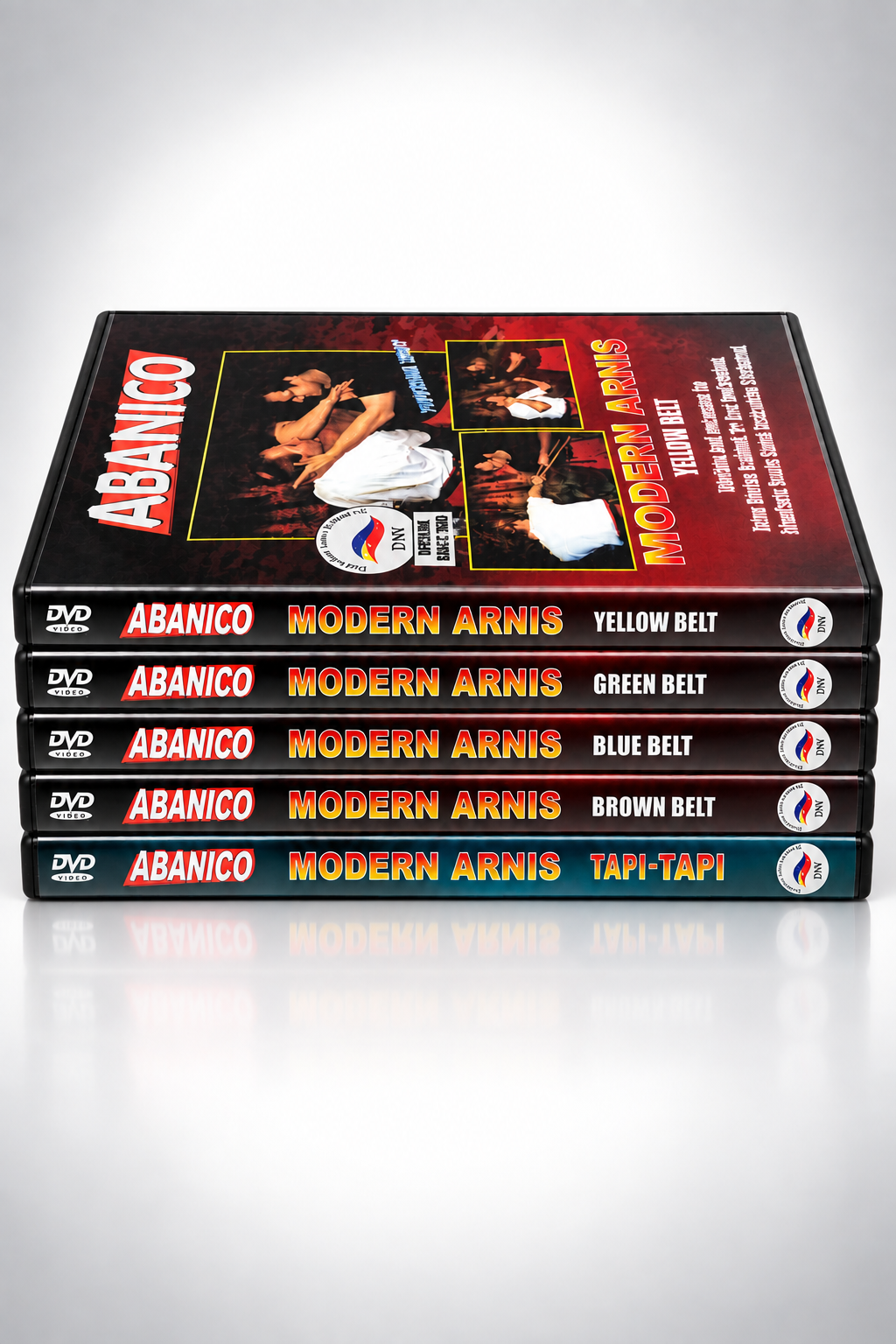 Abanico Modern Arnis & Tapi Tapi 5 DVD Set by Dieter Knuttel (Preowned)