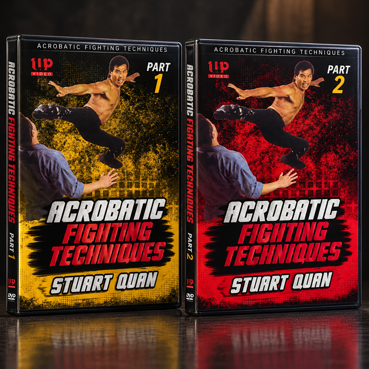 Acrobatic Fighting Techniques 2 DVD Set by Stuart Quan