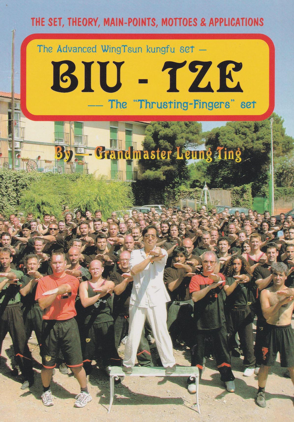 Advanced Wing Chun Biu-Tze The Thrusting Fingers Set Book by Leung Ting