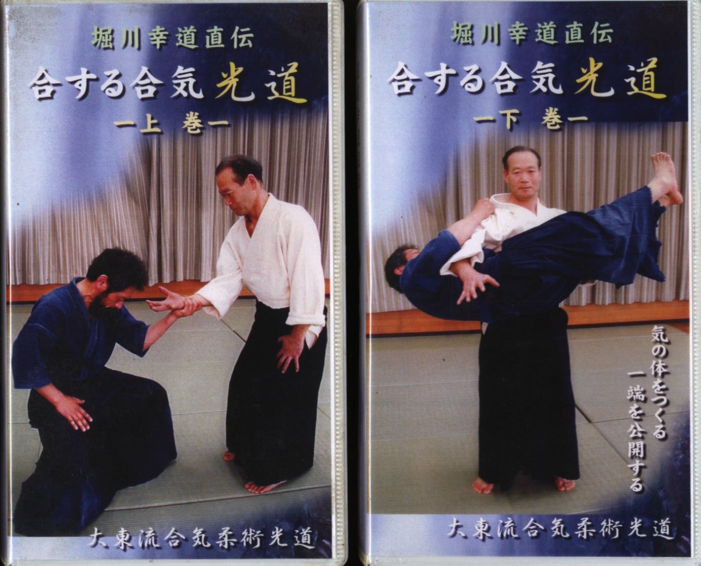 Ai Suru Aiki: Daito Ryu Aikijujutsu Hikari Do 2 VHS Set by Takeo Nishikido (Preowned)