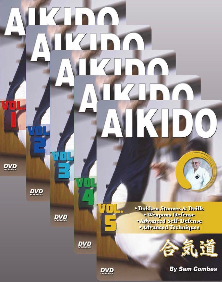 Aikido 5 DVD Set with Sam Combes