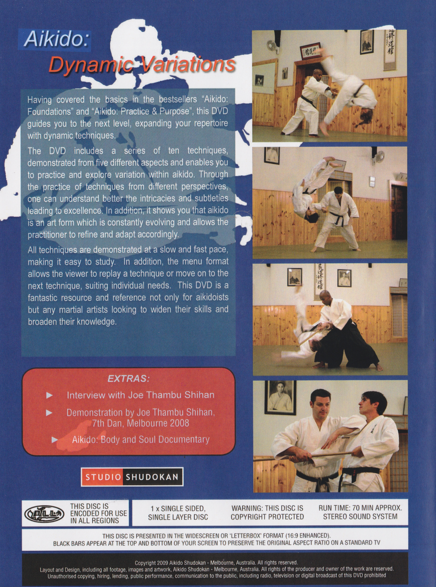 Aikido: Dynamic Variations DVD by Joe Thambu