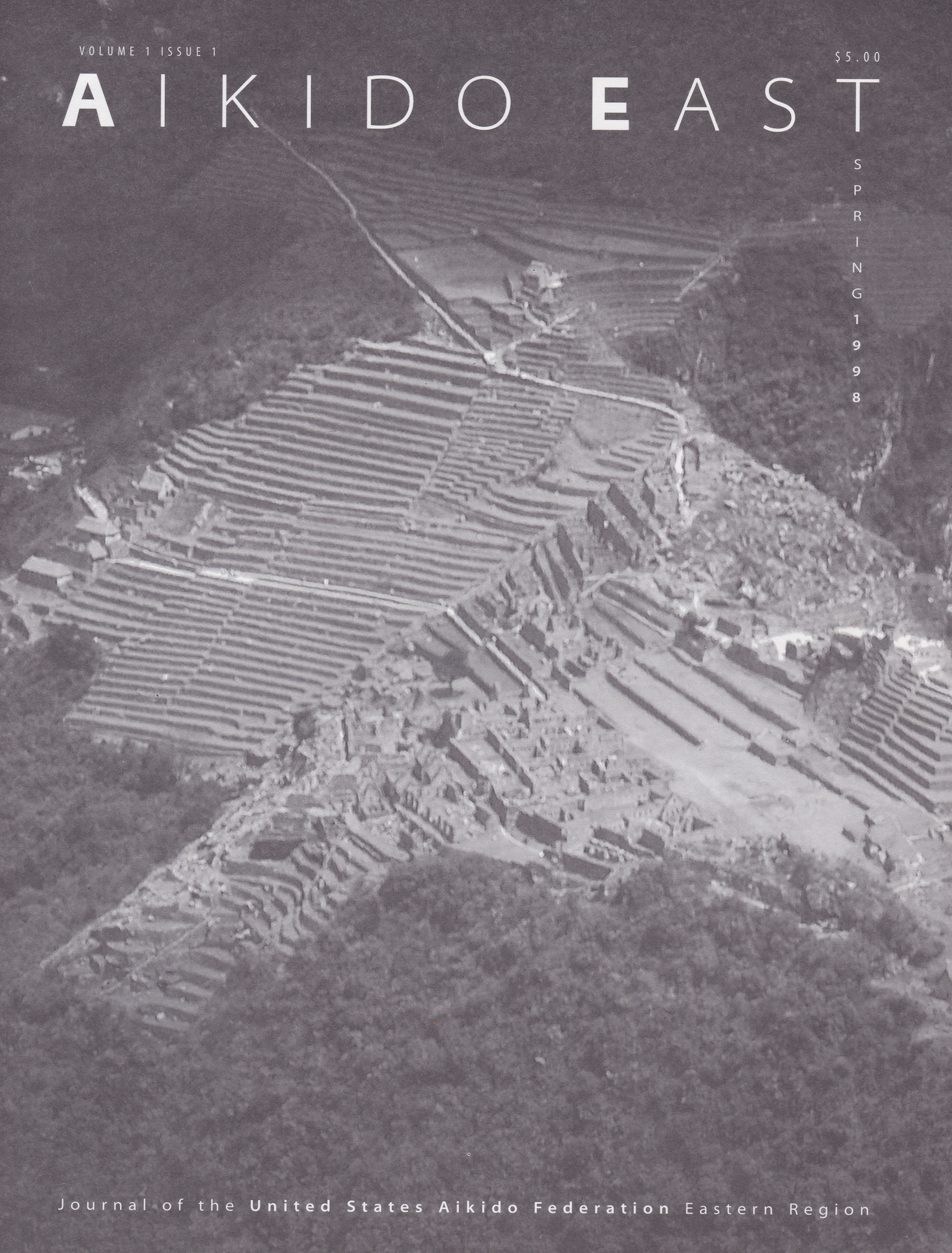 Aikido East Journal Vol 1 Issue 1 (Spring 1998) (Preowned)