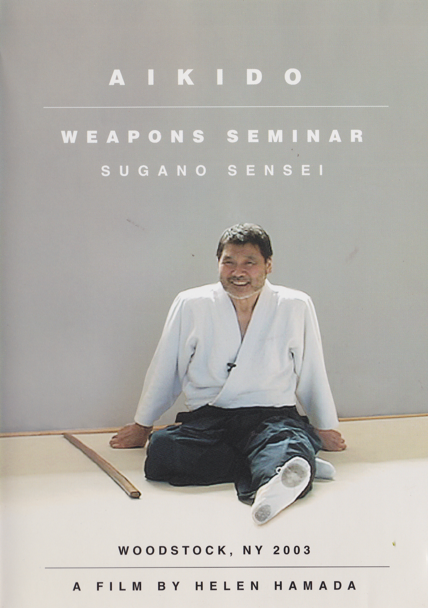 Aikido Weapons Seminar DVD (with Transcript Booklet) by Seiichi Sugano (Preowned)