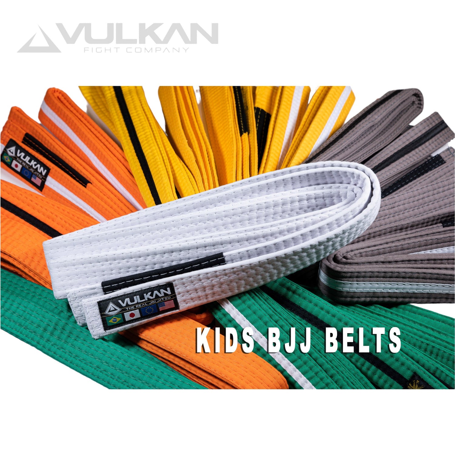 BJJ KIDS Belt by Vulkan