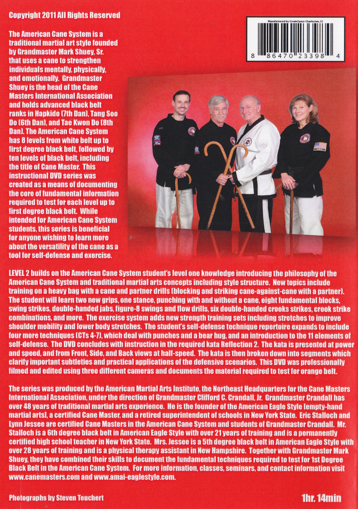 American Cane System Ranking Series Orange Belt Level 2 DVD (Preowned)