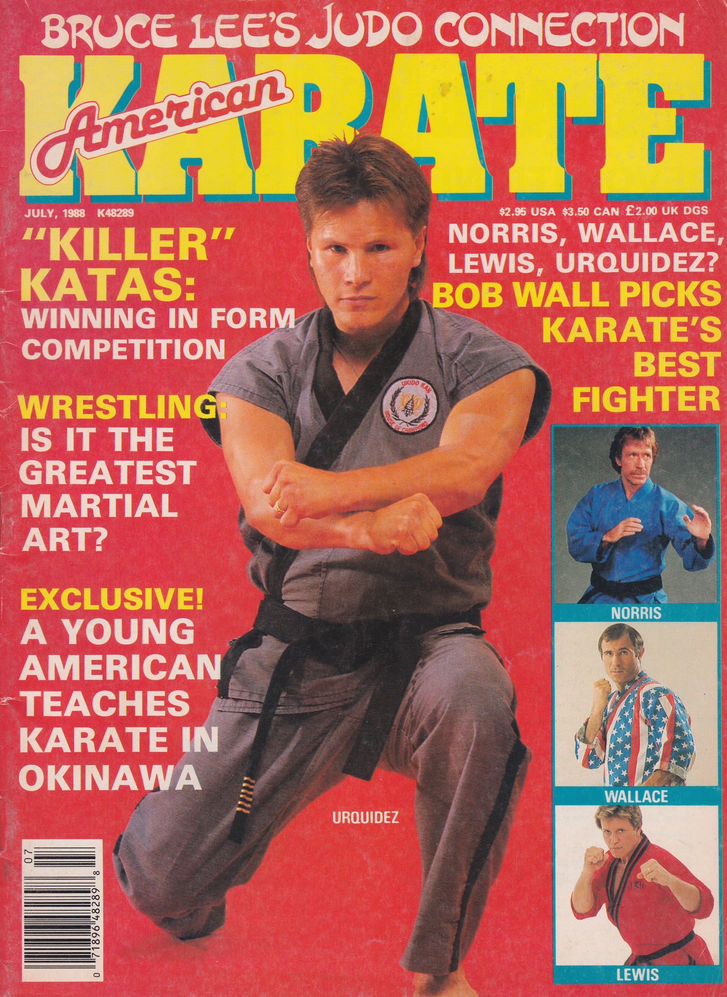 American Karate Magazine July 1988 (Preowned)