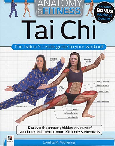 Anatomy of Fitness: Tai Chi: The Trainer's Inside Guide to Your Workout Book & DVD by Loretta Wollering (Preowned)