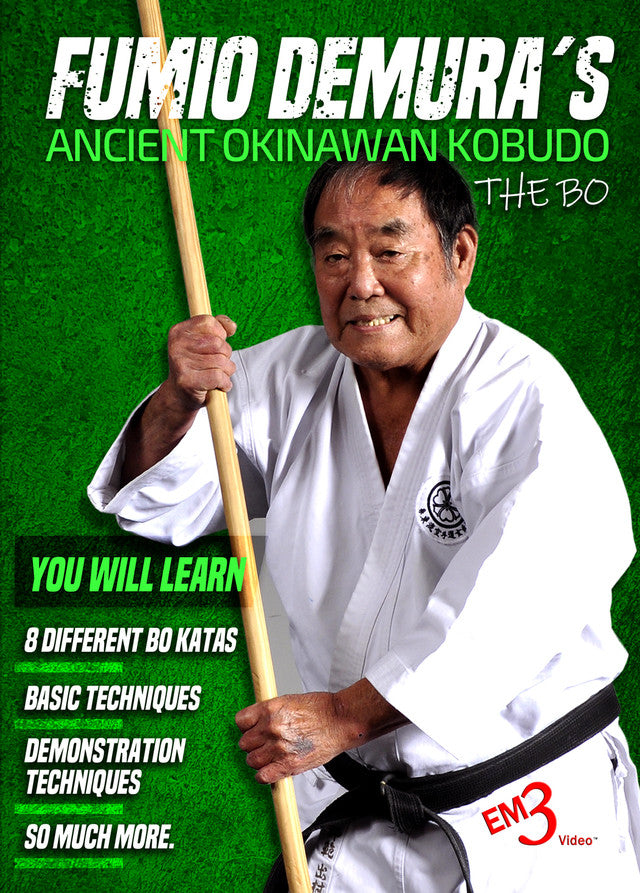 Ancient Okinawan Kobudo Bo DVD by Fumio Demura