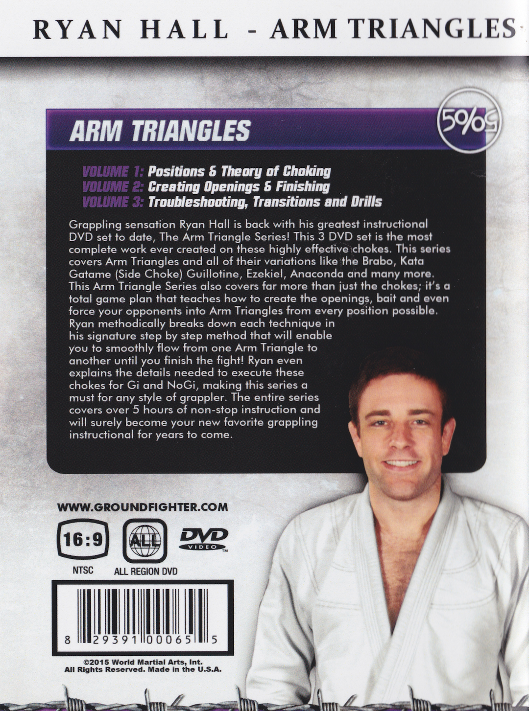 Arm Triangles 3 DVD Set with Ryan Hall (Preowned) – Budovideos Inc