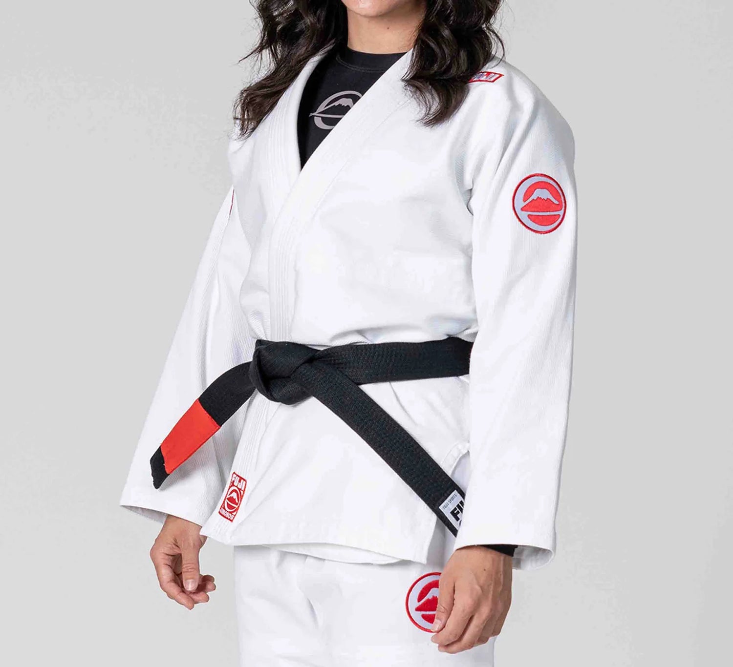 Womens Competition BJJ Gi White by Fuji