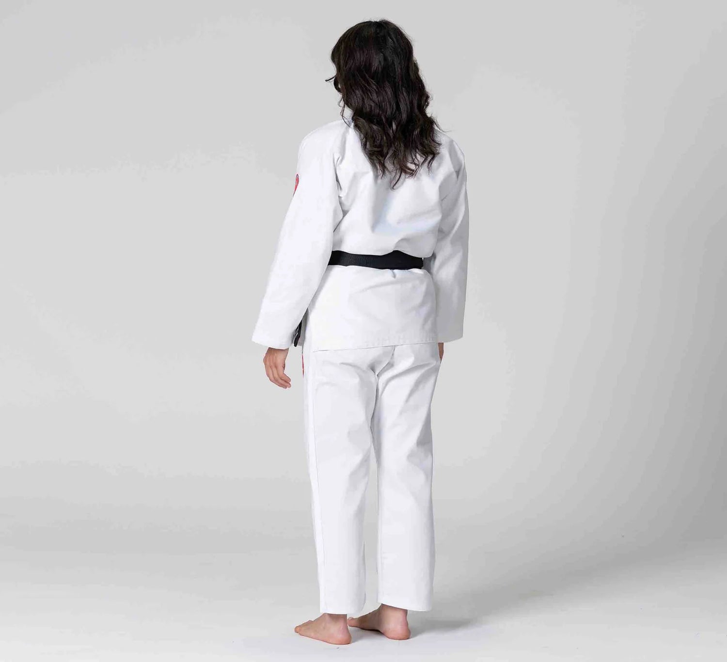 Womens Competition BJJ Gi White by Fuji