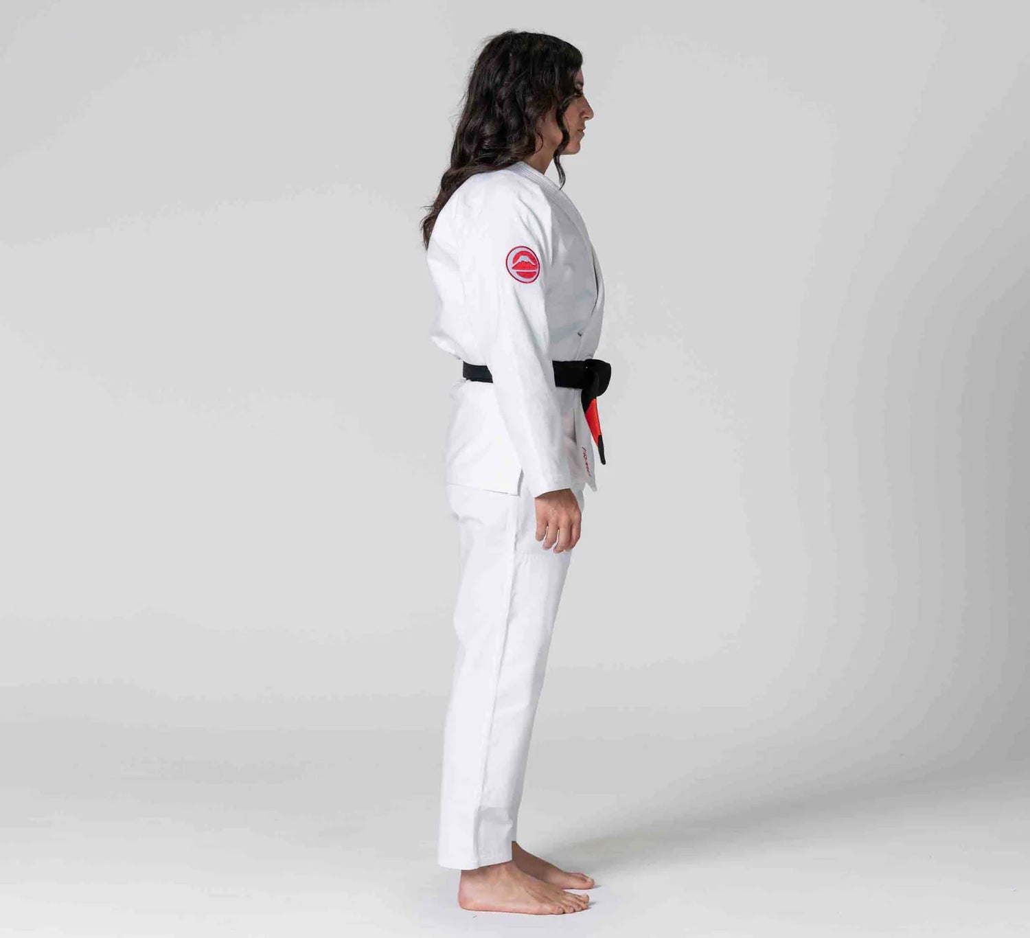 Womens Competition BJJ Gi White by Fuji