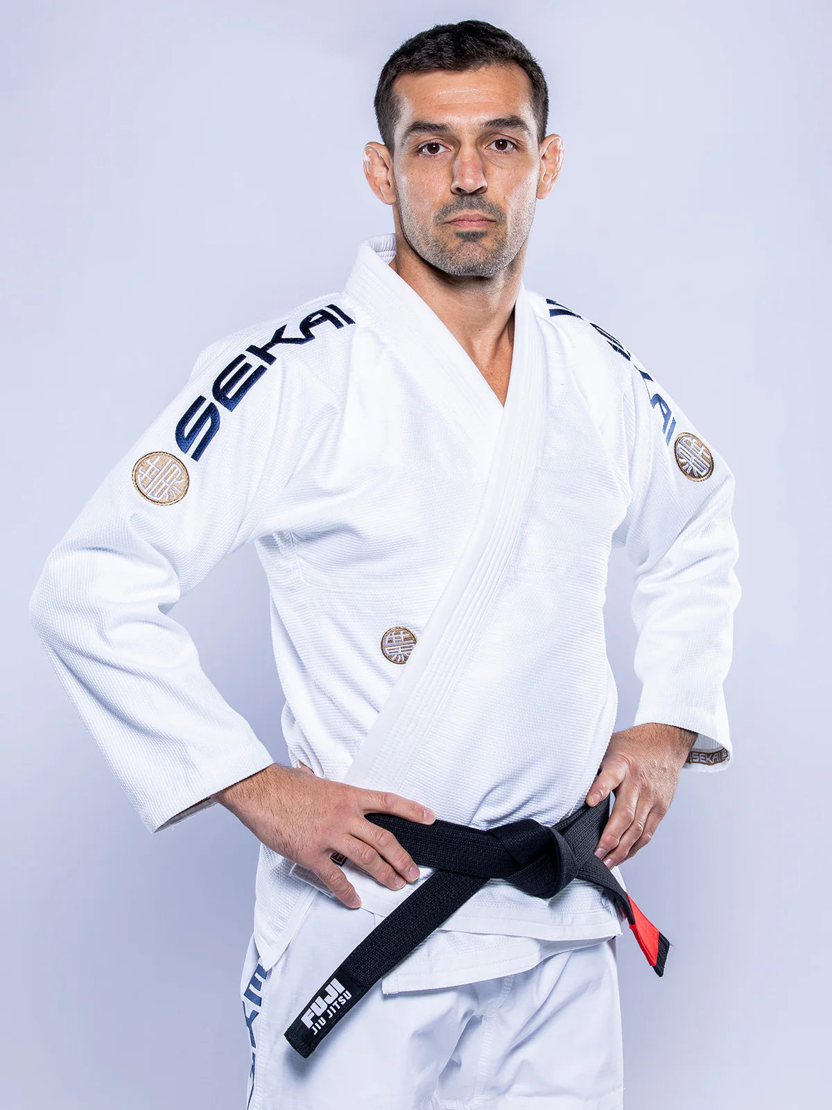 Sekai 3.0 BJJ Gi by Fuji Sports - White & Navy