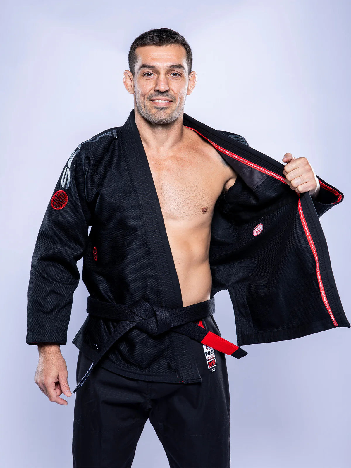 Sekai 3.0 BJJ Gi by Fuji Sports - Black & Gray