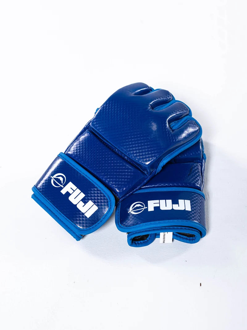 FIAS Sambo Combat Gloves Blue by Fuji