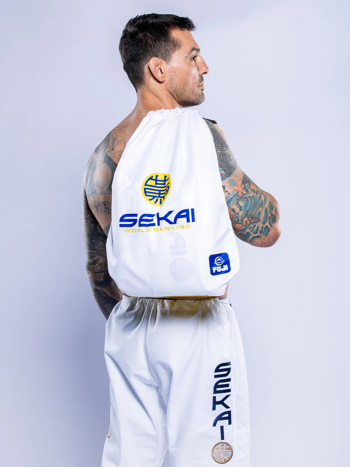 Sekai 3.0 BJJ Gi by Fuji Sports - White & Navy