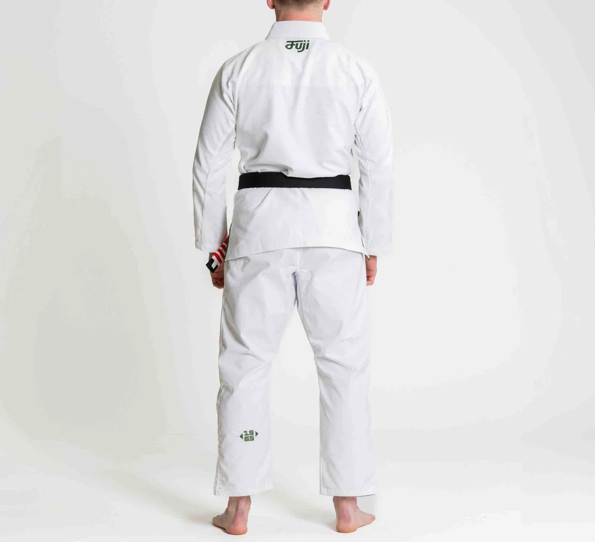 Flow-Tech BJJ Gi White/Green by Fuji