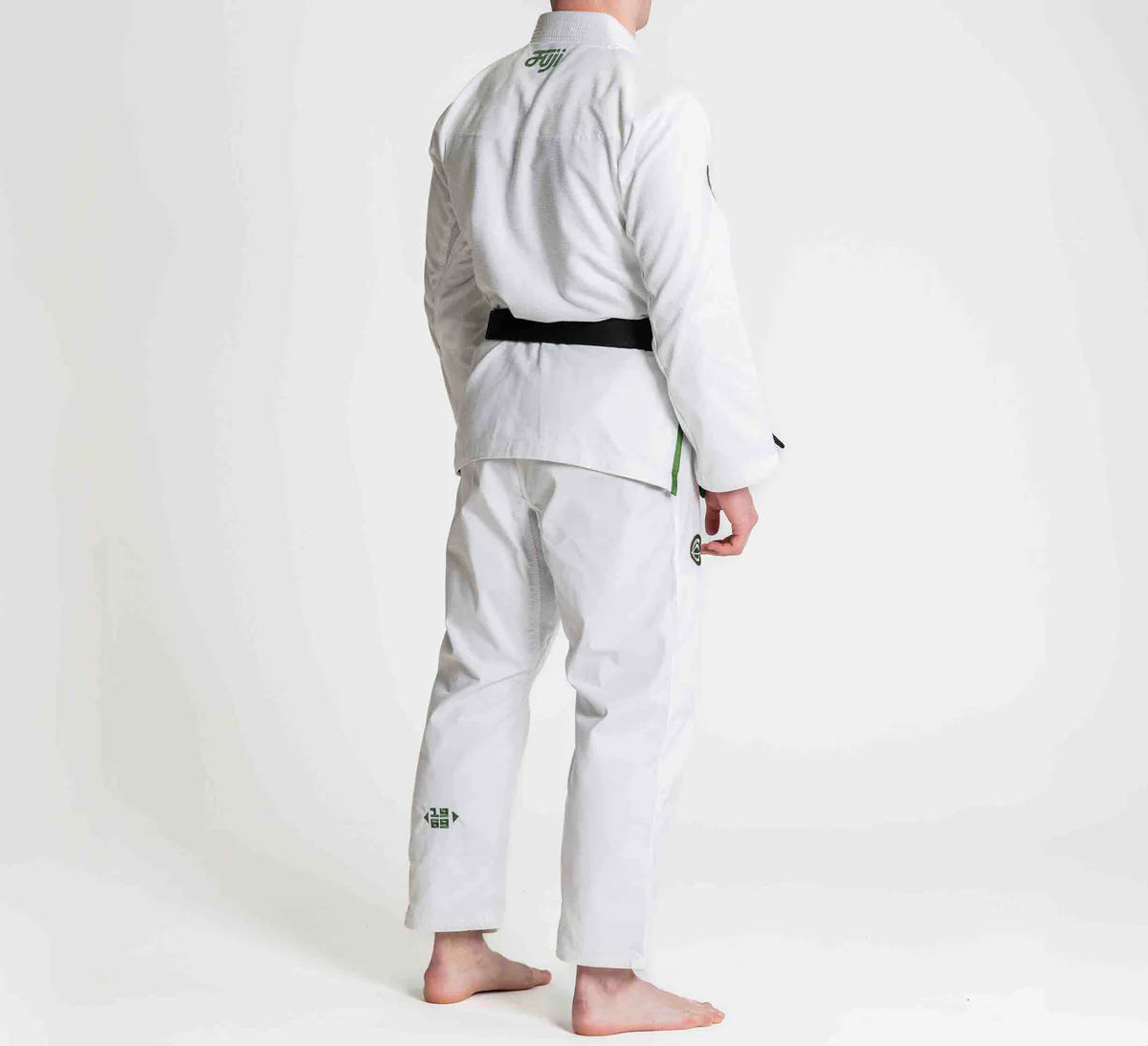 Flow-Tech BJJ Gi White/Green by Fuji