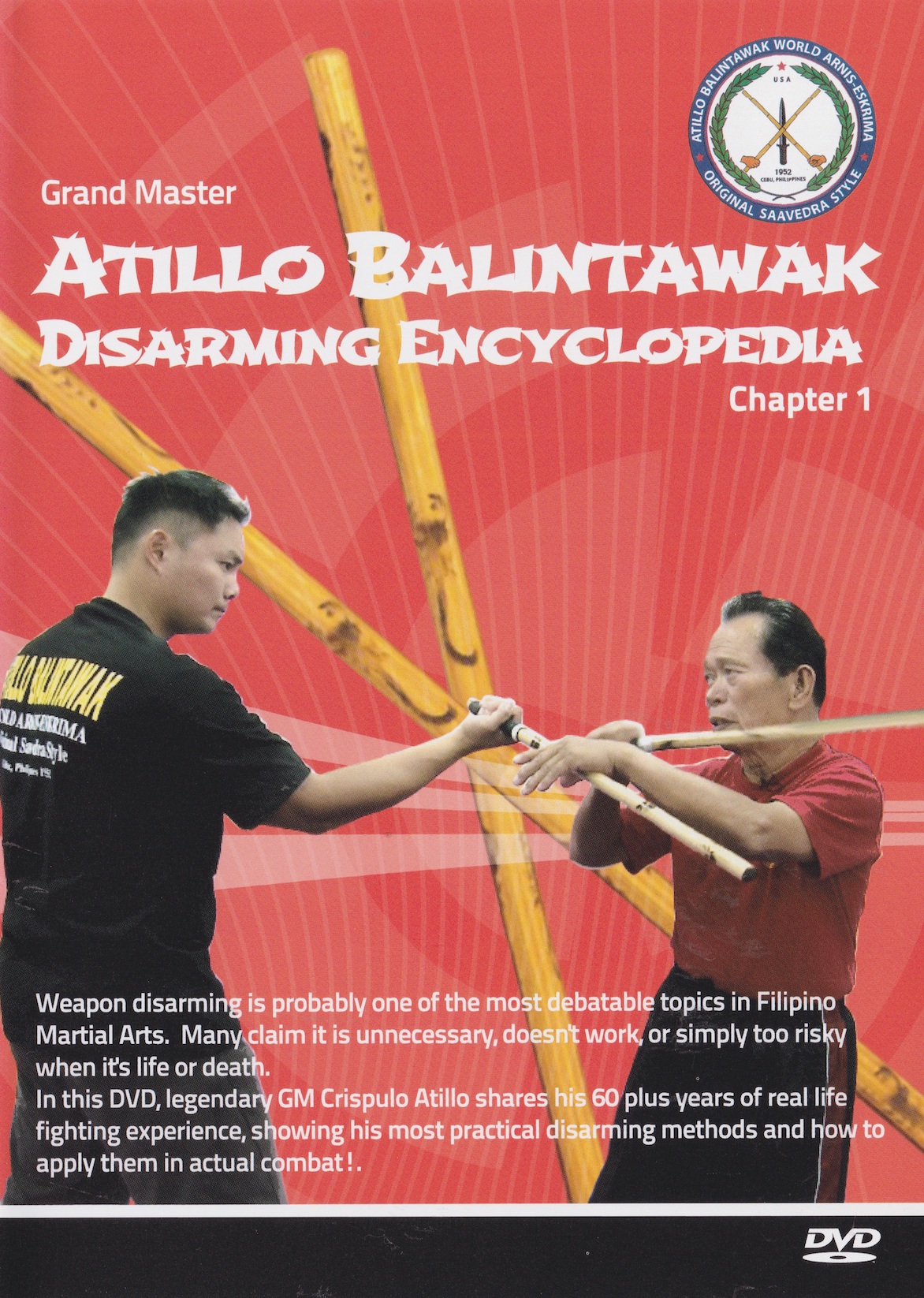 Atillo Balintawak Disarming Encyclopedia DVD Chapter 1 by Atillo Balintawak