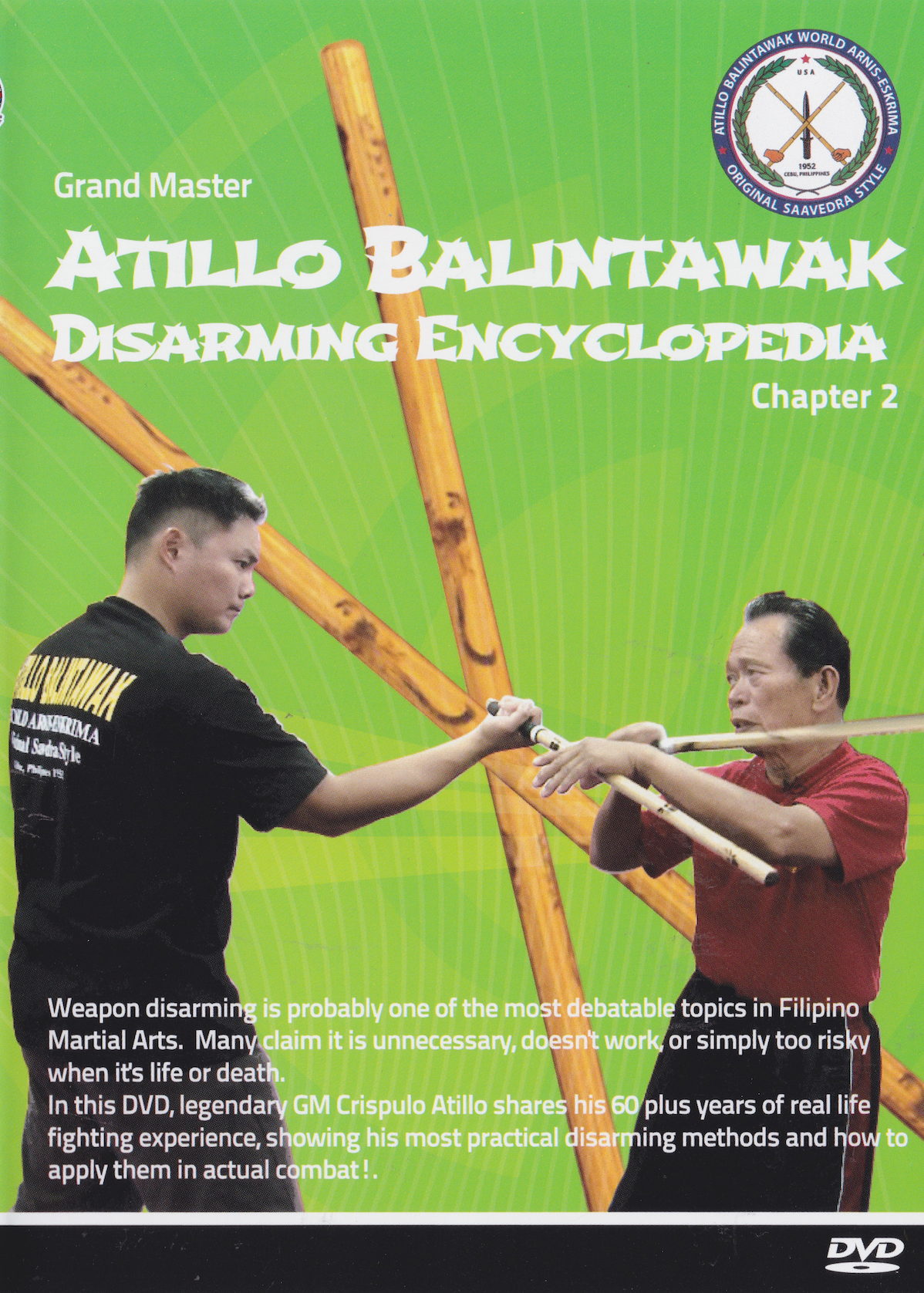Atillo Balintawak Disarming Encyclopedia DVD Chapter 2 by Atillo Balintawak