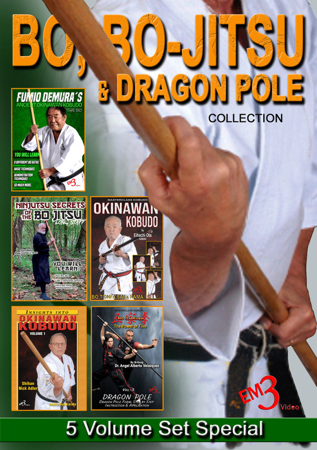 Bo, Bojitsu & Dragon Pole 5 DVD Set