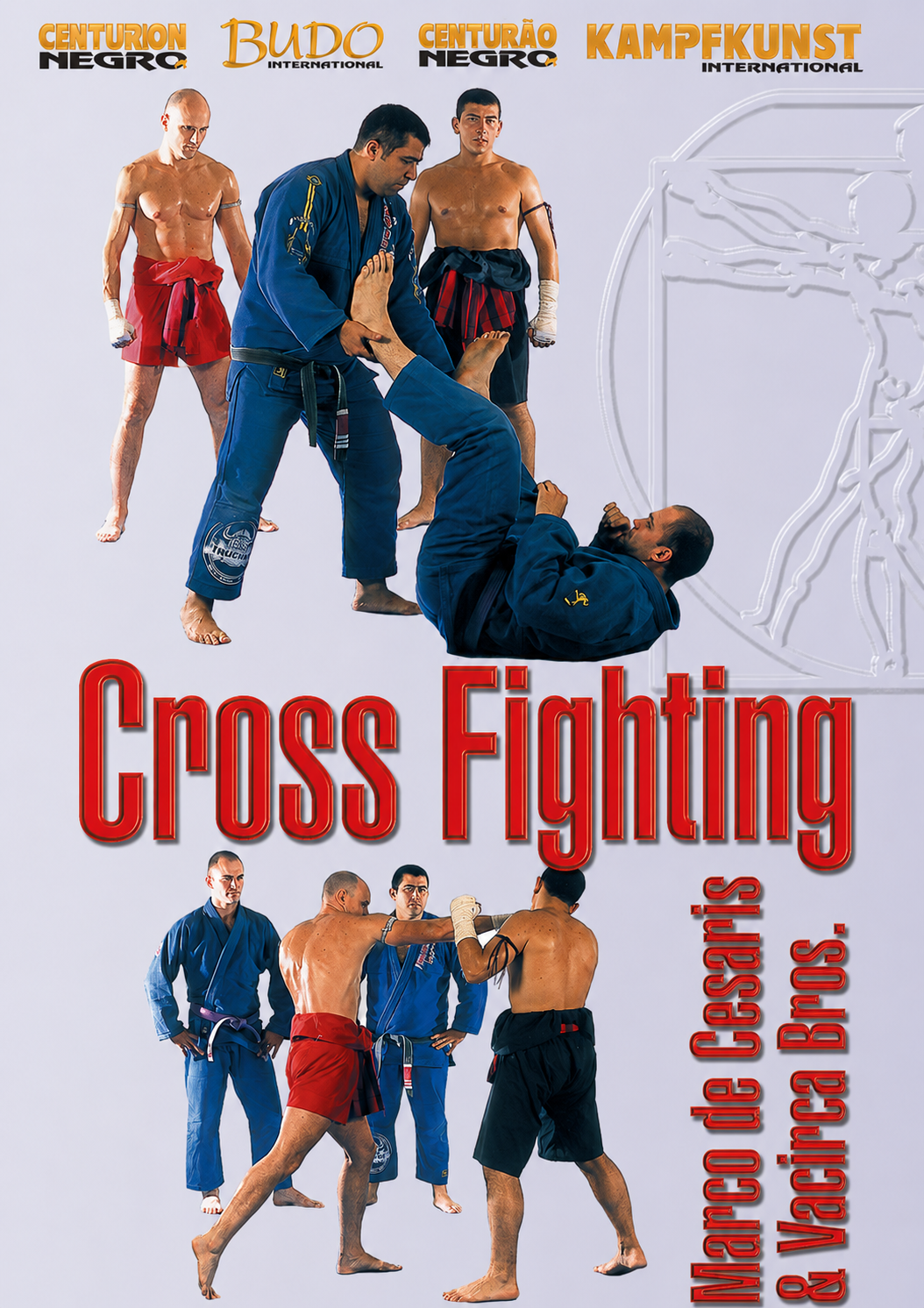 BJJ and Muay Thai Cross Fighting DVD with Marco de Cesaris & Vacirca Bros