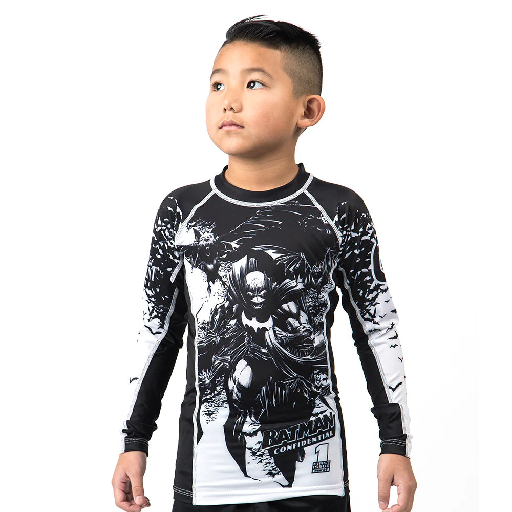 Batman Confidential Noir Kids Rashguard by Fusion FG – Budovideos Inc