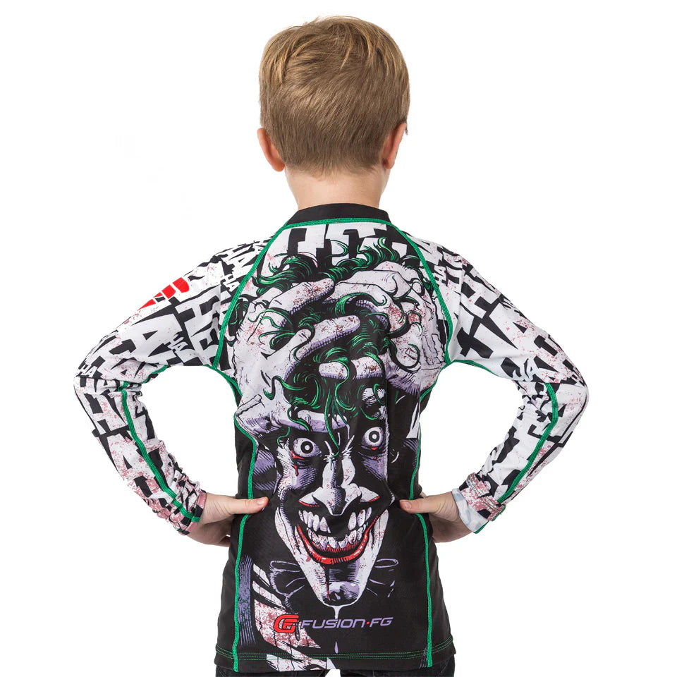 Batman The Killing Joke Rashguard para niños de Fusion FG 