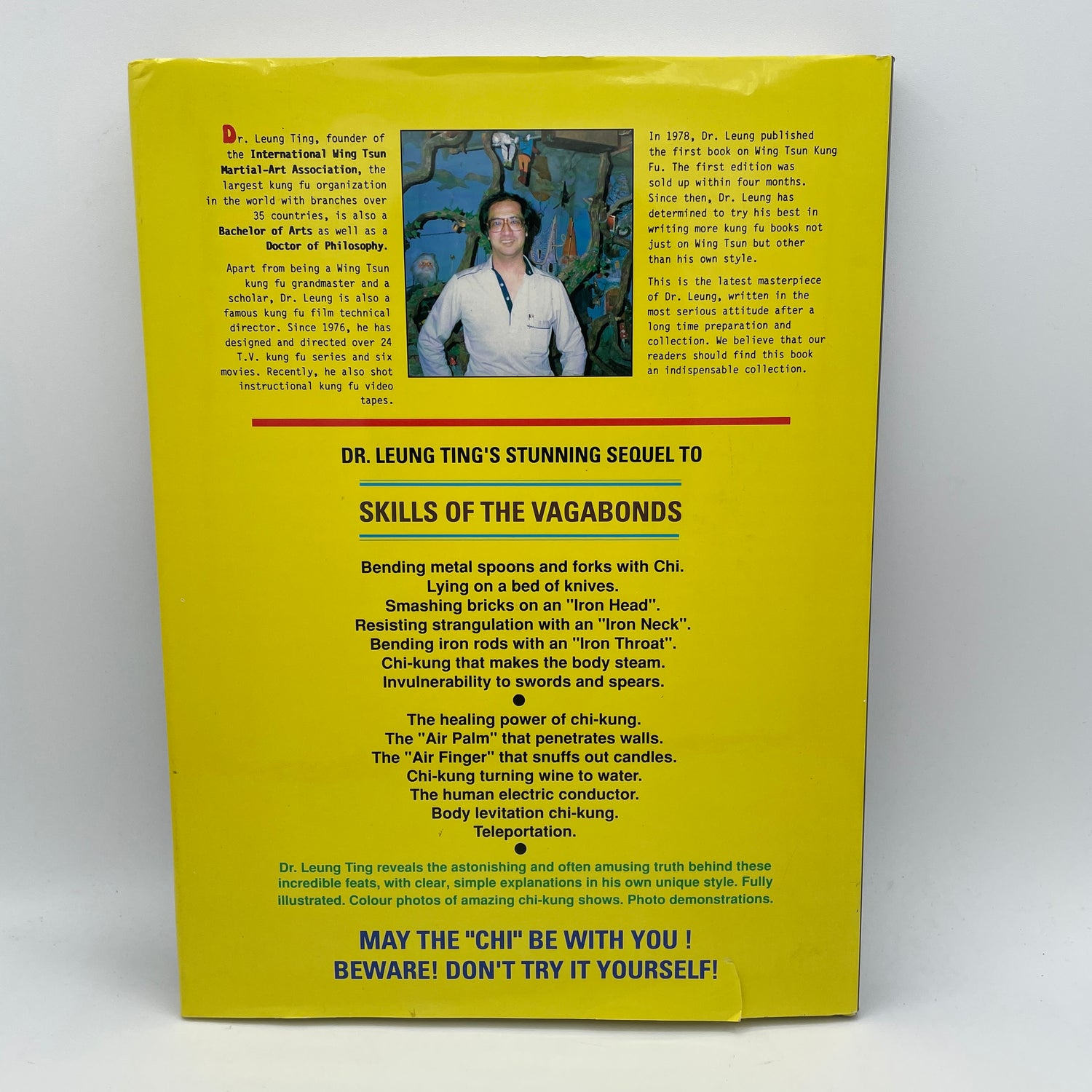 Skills of the Vagabonds II Behind The Incredibles Book by Leung Ting (Hardcover) (Preowned)