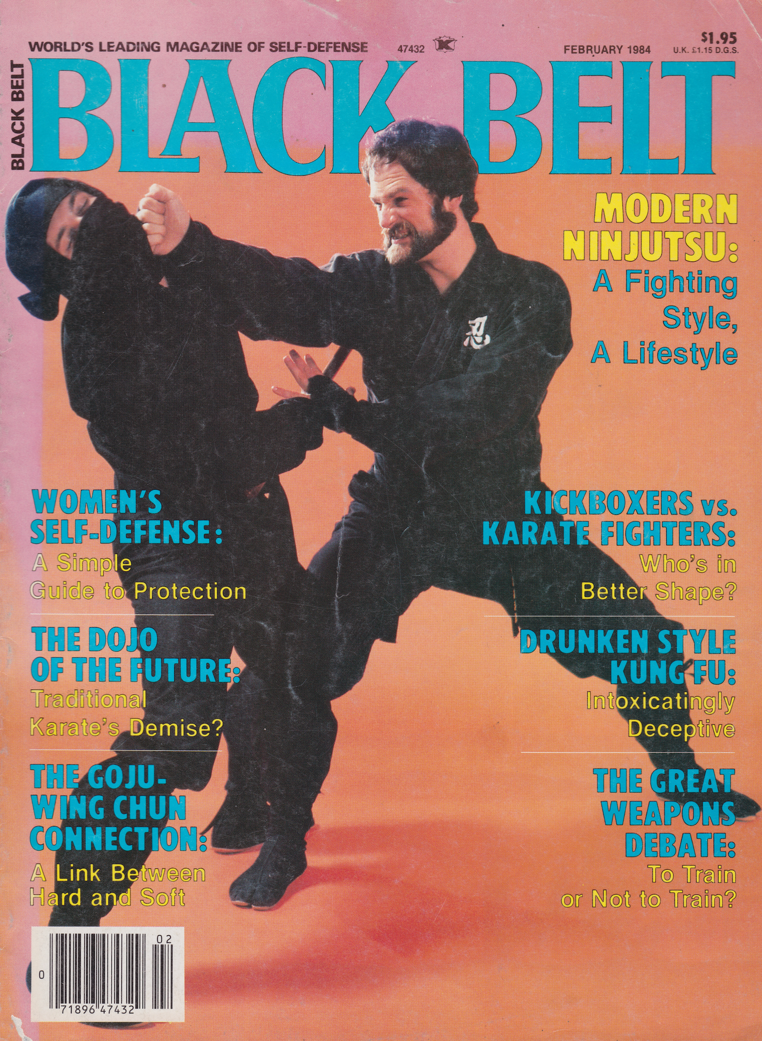 Black Belt Magazine Feb 1984 (Preowned)