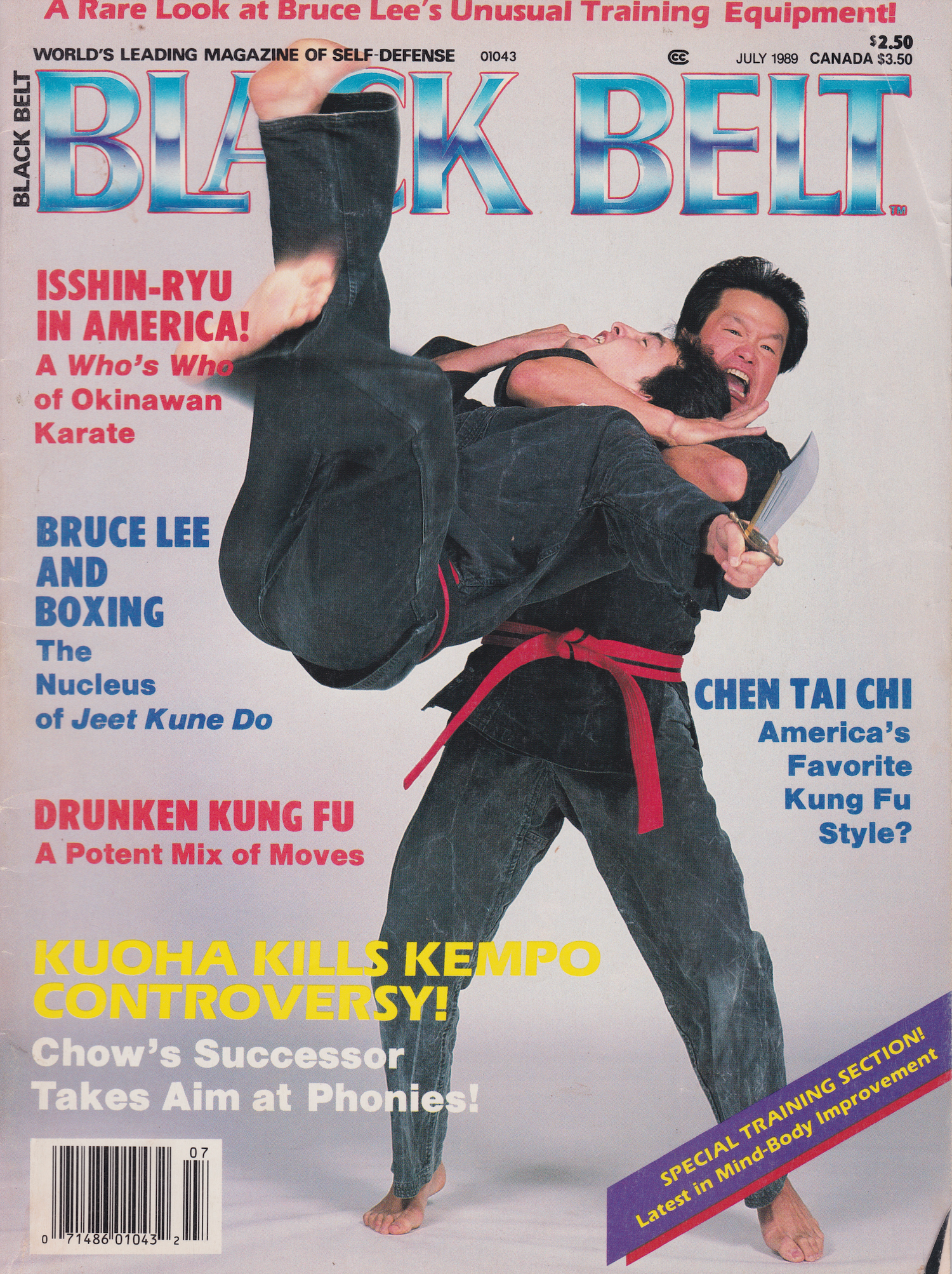 Black Belt Magazine July 1989 (Preowned)