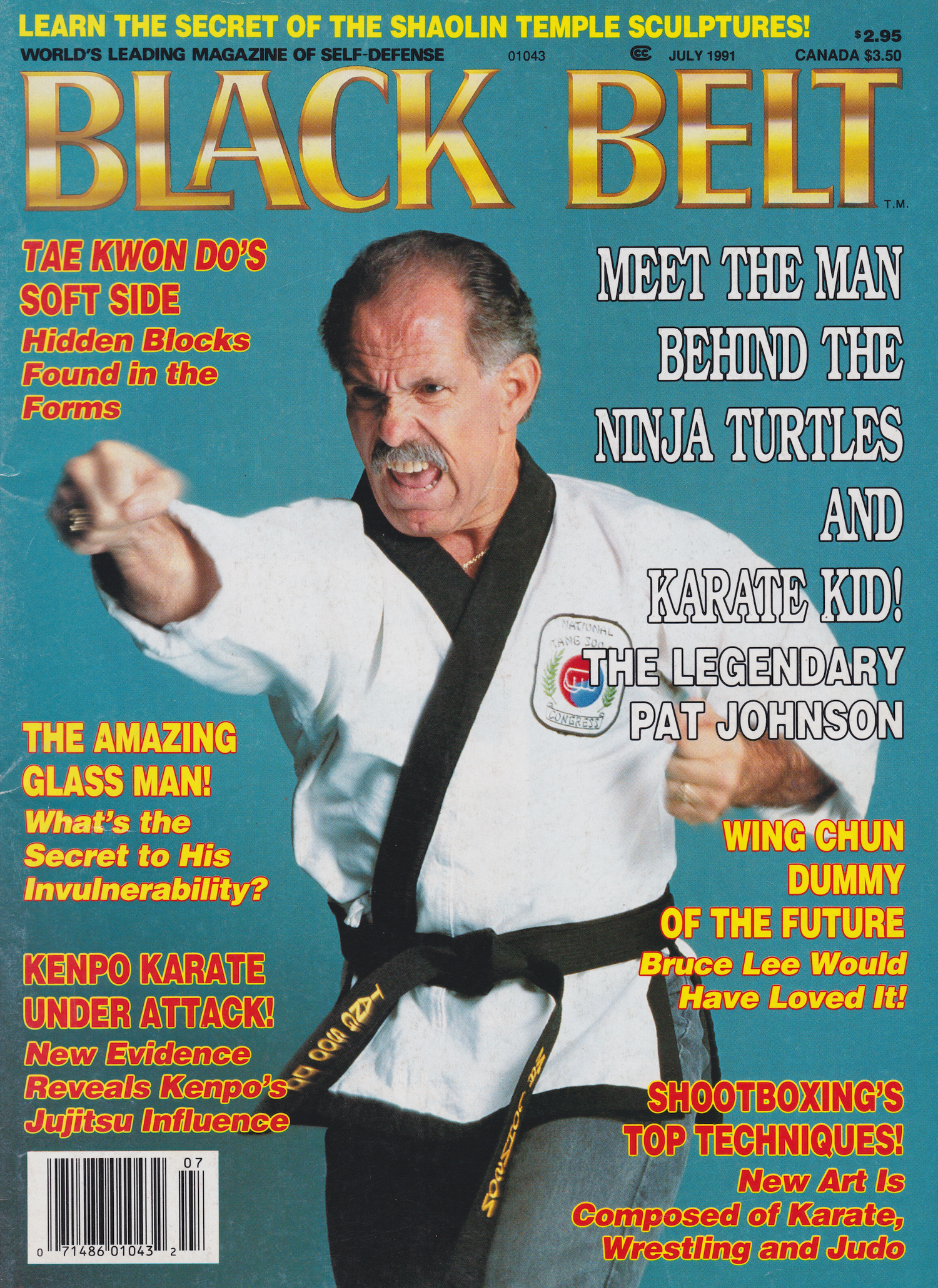 Black Belt Magazine July 1991 (Preowned)