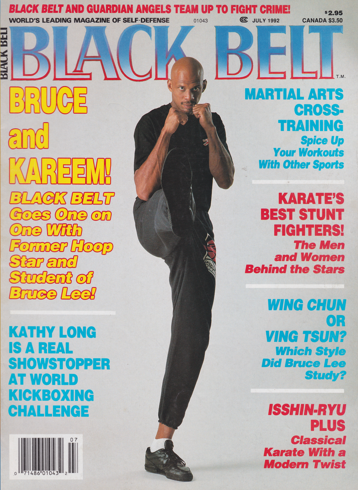 Black Belt Magazine July 1992 (Preowned)