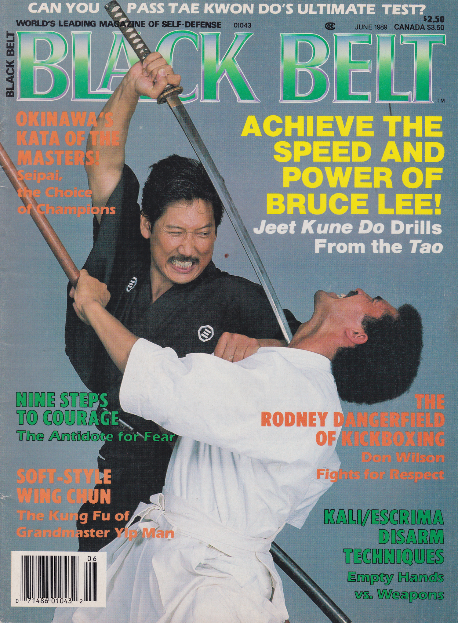 Black Belt Magazine June 1989 (Preowned)