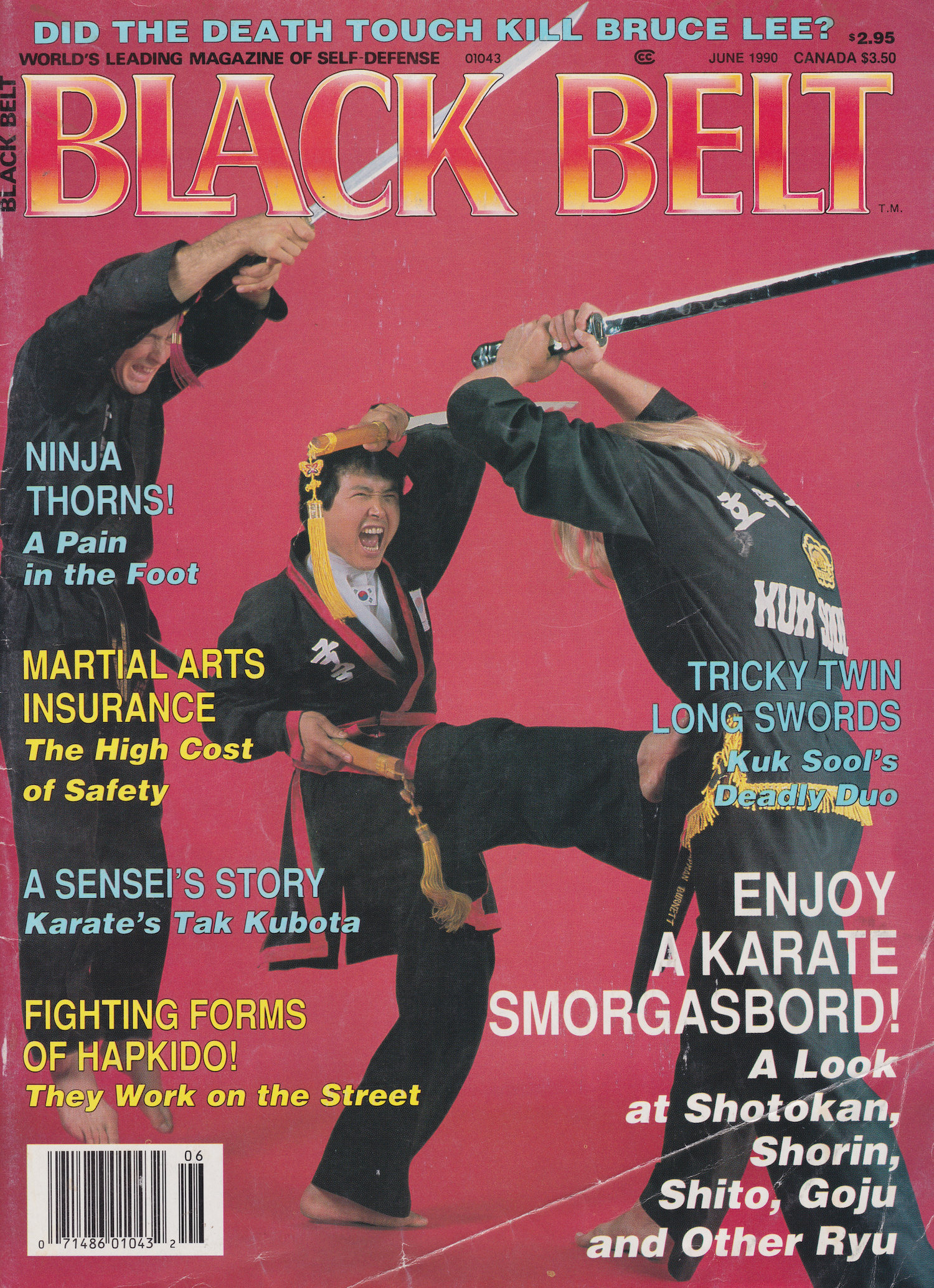 Black Belt Magazine June 1990 (Preowned)