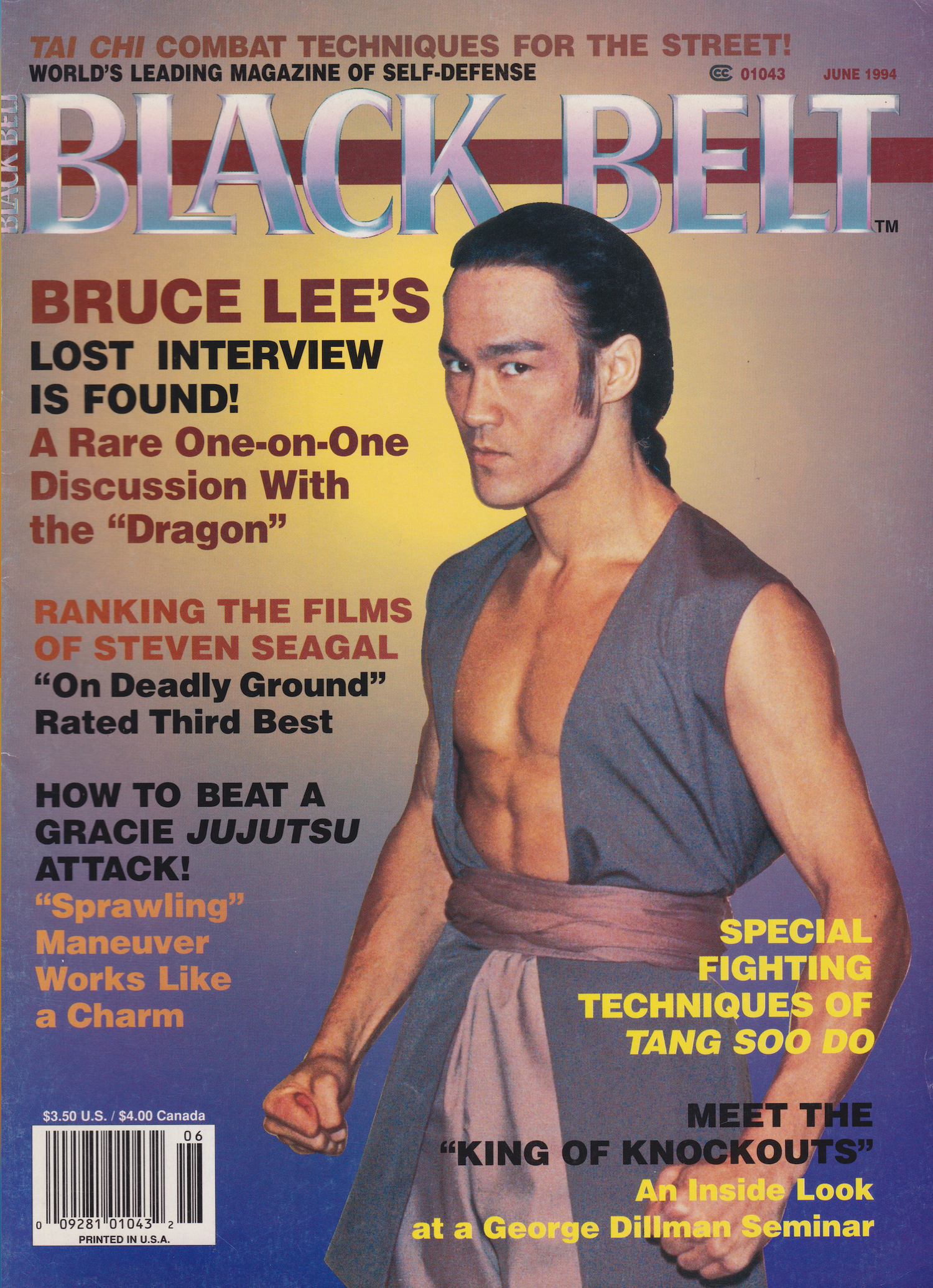 Black Belt Magazine June 1994 (Preowned)